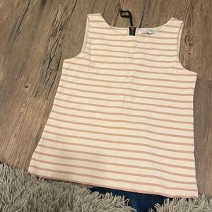 X Small Petite Striped Anne Taylor loft shirt